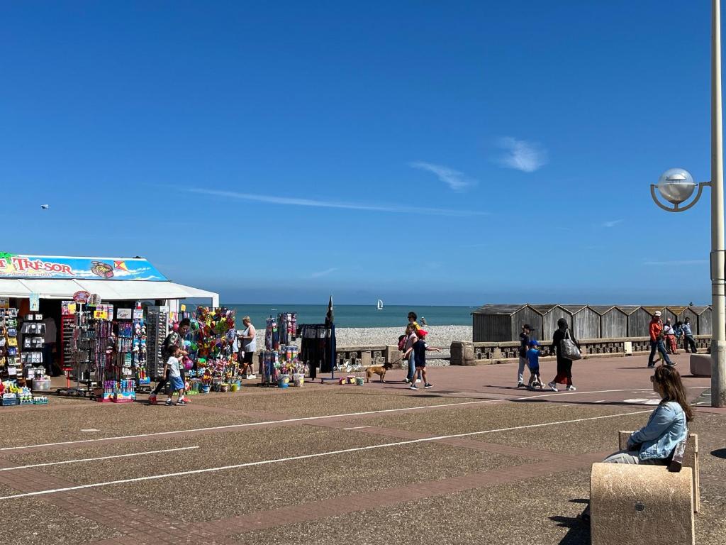 Hostia v ubytovaní Le Gîte du Petit Buccin à 2 mn de la mer.