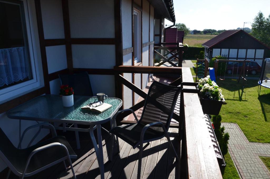 Zahrada ubytování Letnia Przystań