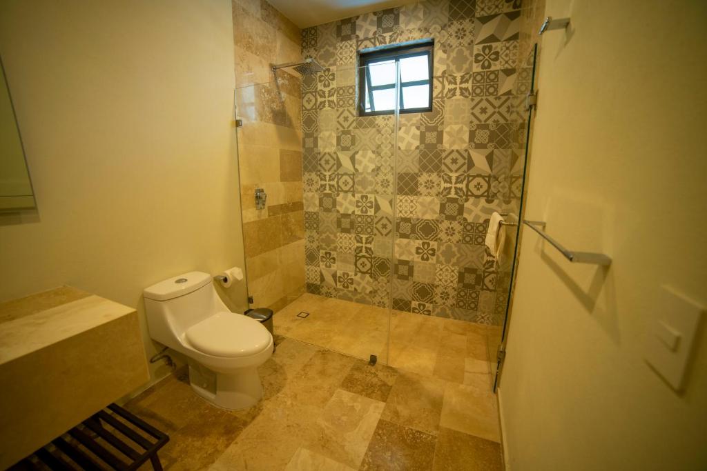 Koupelna v ubytování Hotel Dex Tlaquepaque