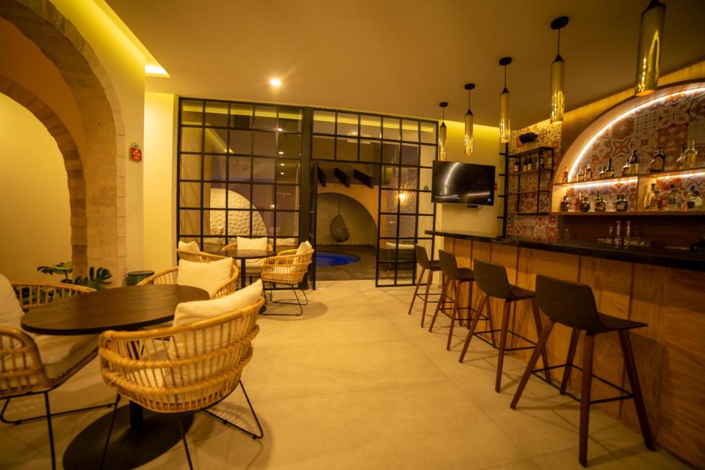 Posezení v ubytování Hotel Dex Tlaquepaque