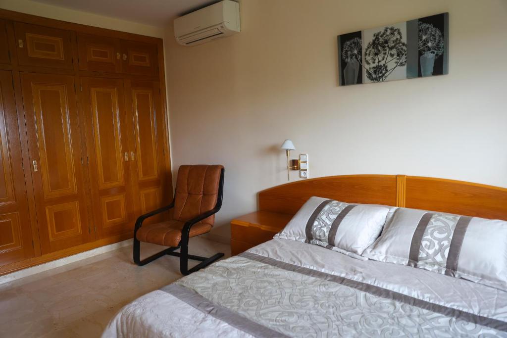Postel nebo postele na pokoji v ubytování Paradís de Montse