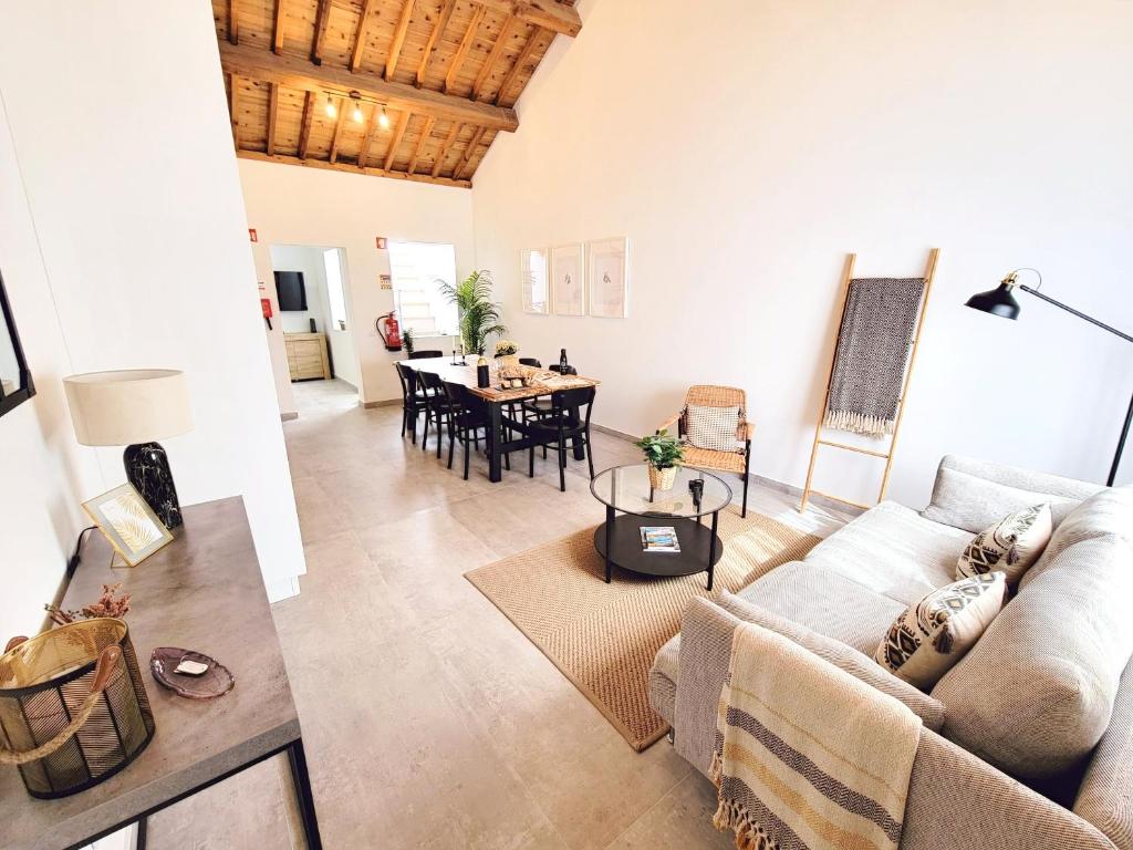 Χώρος καθιστικού στο MF Terceira - Villa With Terrace & Ocean Views