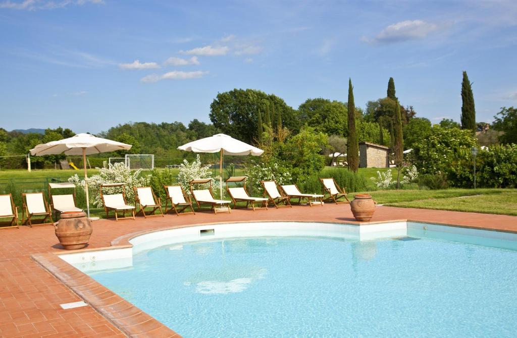 Bazén v ubytování Monsignor Della Casa Country Resort & Spa nebo v jeho okolí