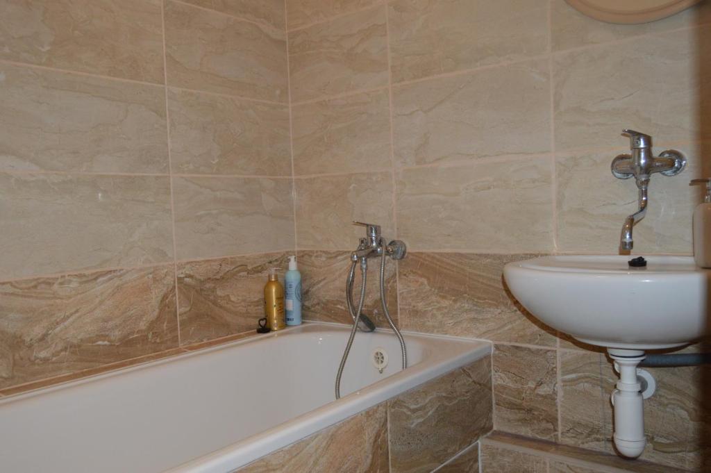 Koupelna v ubytování Bohemica Apartman 1