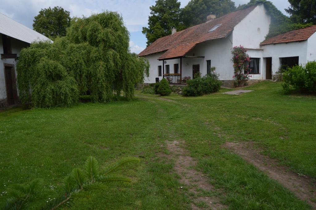 Zahrada ubytování Bohemica Apartman 1