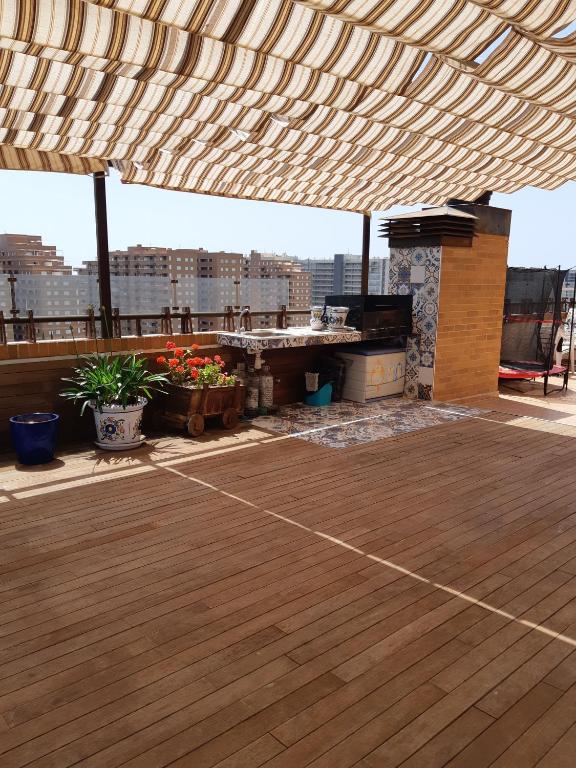 Balkón nebo terasa v ubytování Torremar frontal al mar