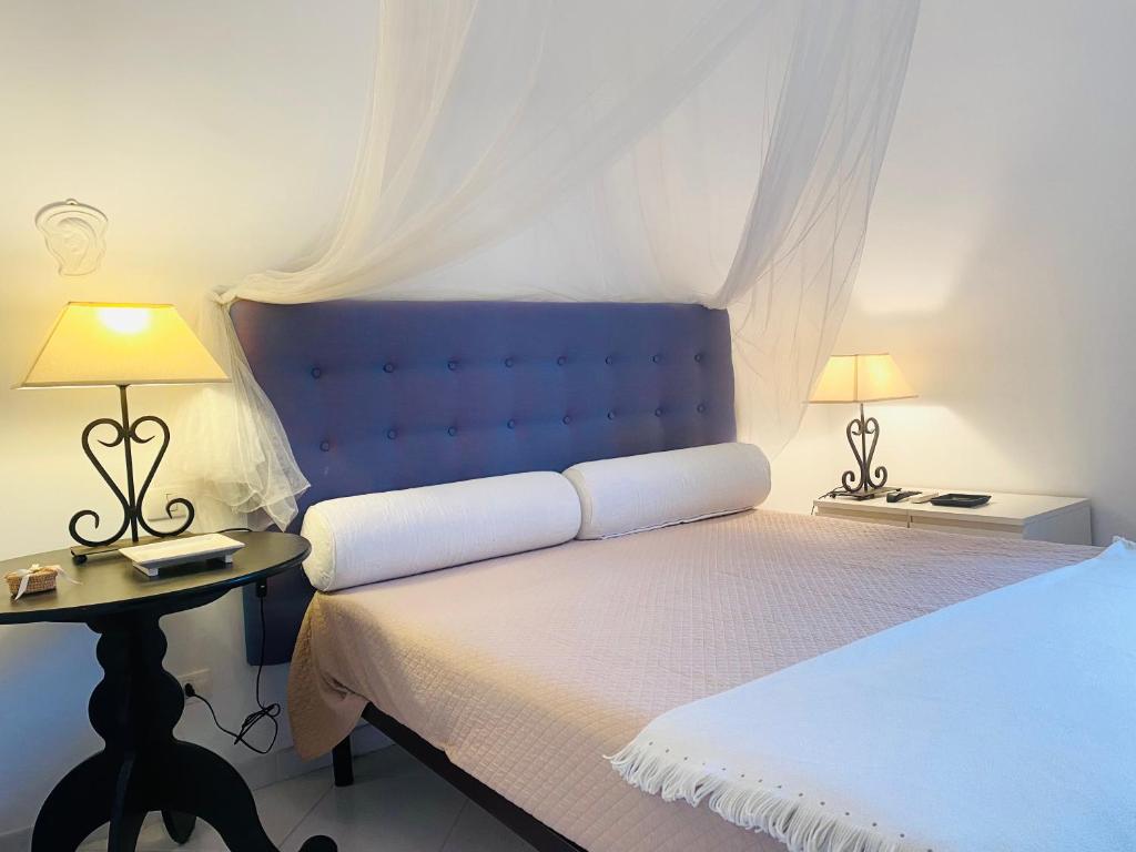 Letto o letti in una camera di Firefly Home Sorrento