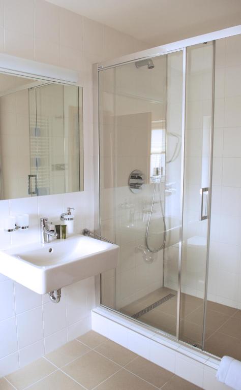 Koupelna v ubytování Hotel 99