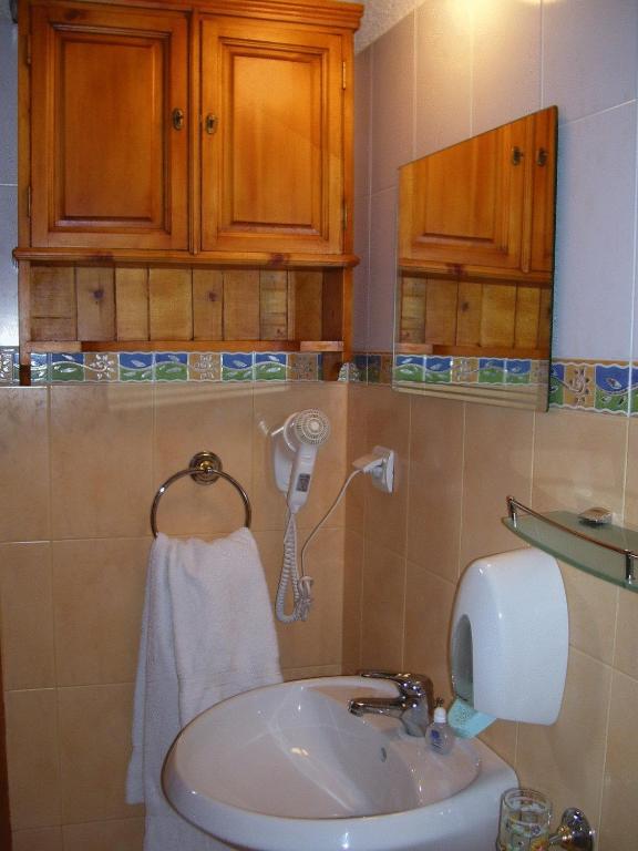 Koupelna v ubytování Rahoff hotel