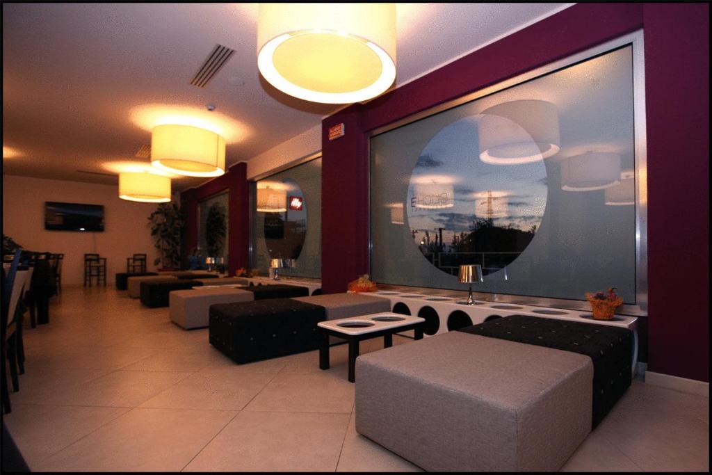 Posezení v ubytování Hotel Cliché