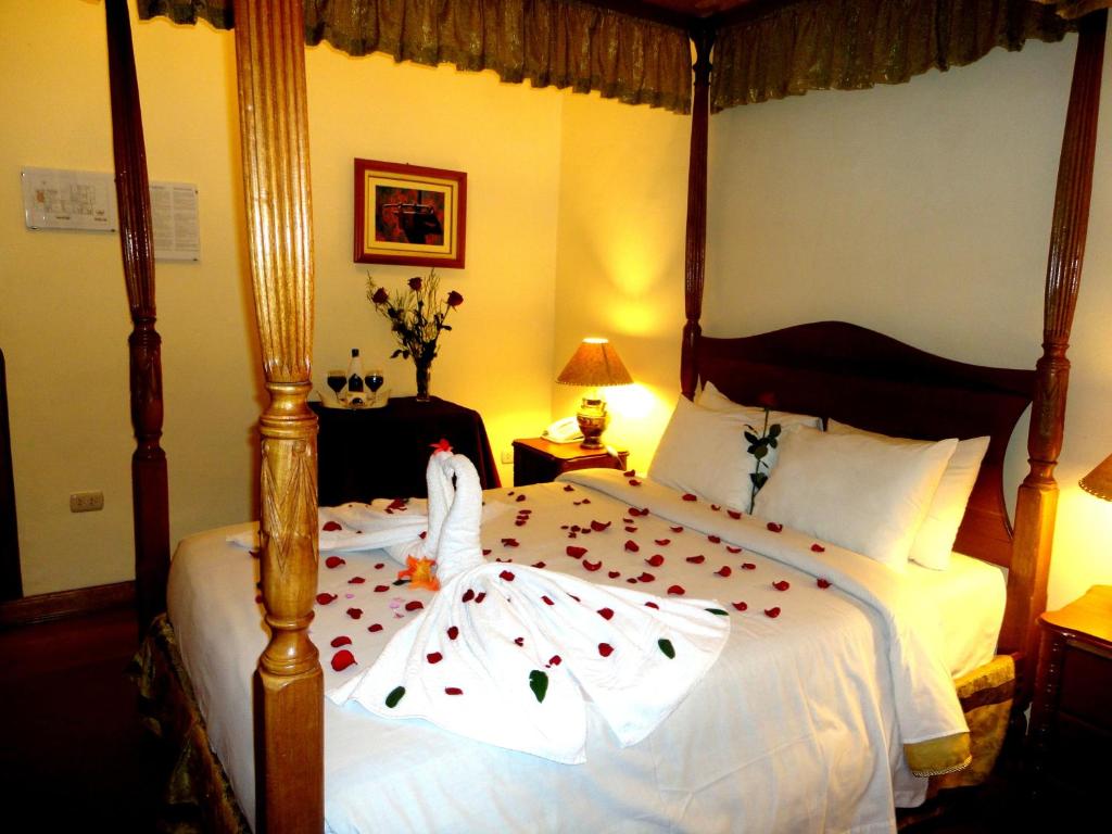 Postel nebo postele na pokoji v ubytování Hotel Midori