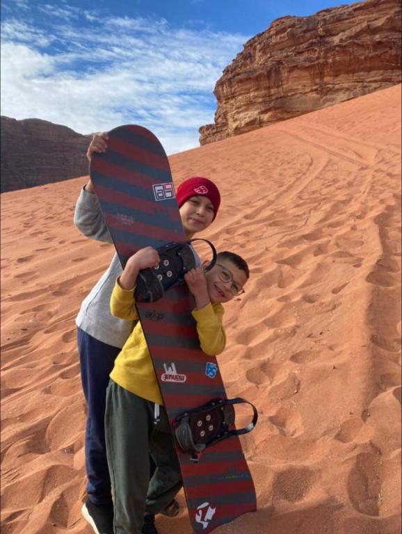 Hosté ubytování Wadi Rum Star Camp
