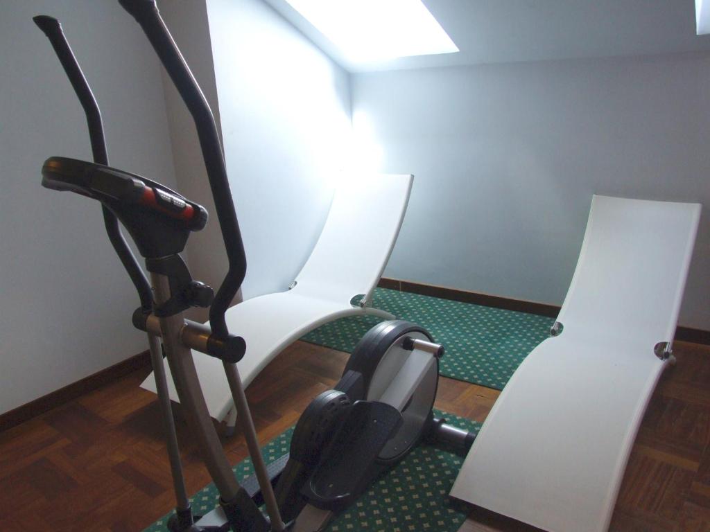 Fitness centrum a/nebo fitness zařízení v ubytování Hotel Palazzo Lovera