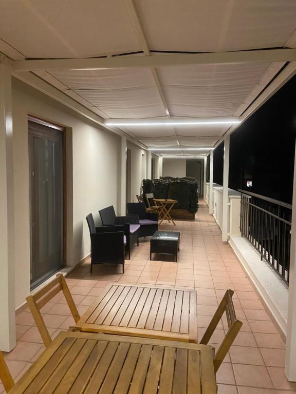 Posezení v ubytování Su Corittu Guesthouse