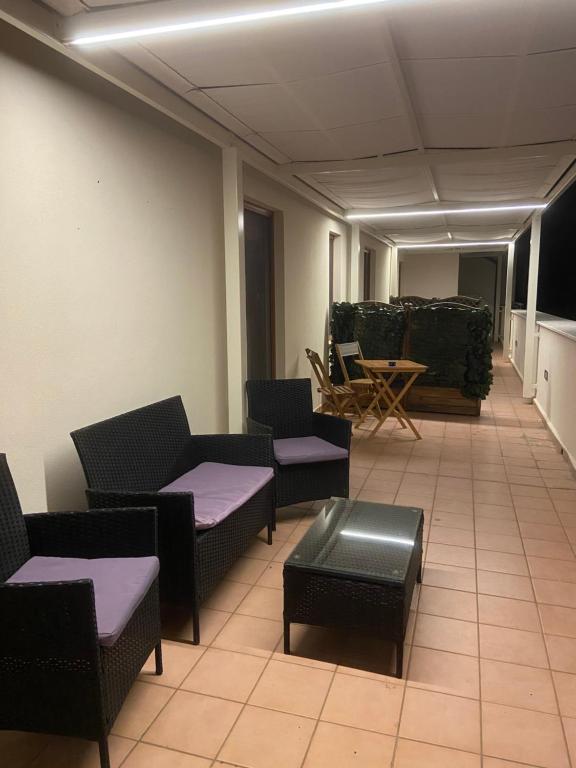 Posezení v ubytování Su Corittu Guesthouse