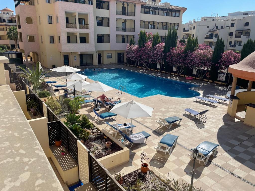 A view of the pool at Pool side 2 Bedroom Queens gardens Complex or nearby