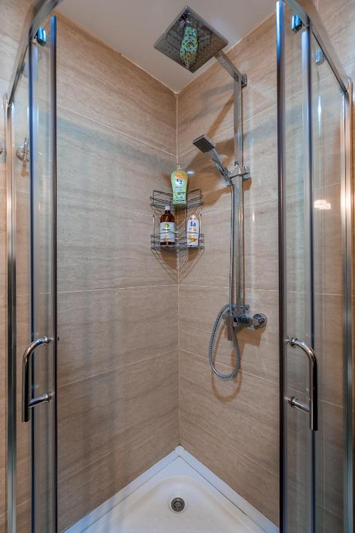 Koupelna v ubytování Studio Apartment NFT New Gudauri 215