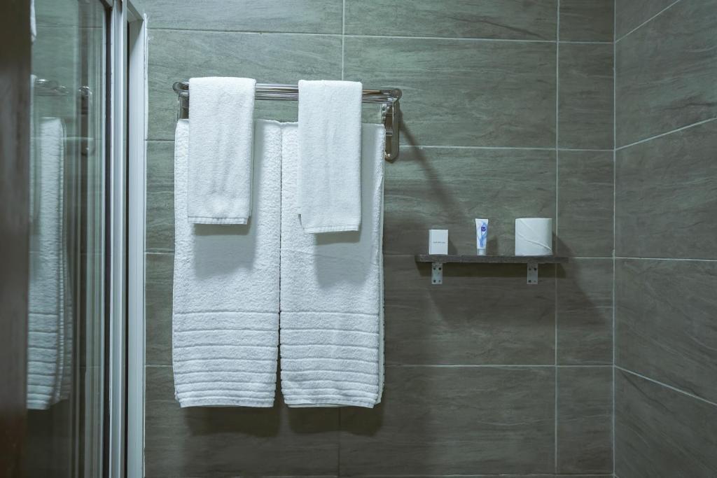 Koupelna v ubytování Hotel Comster Mtwapa