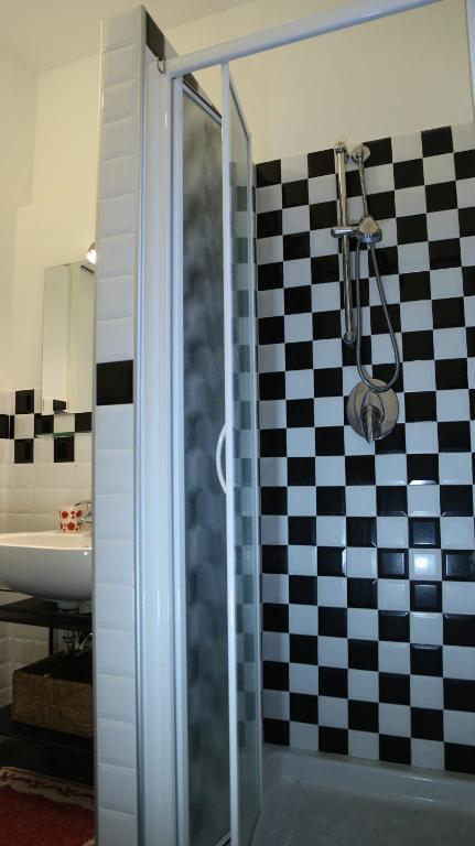 Koupelna v ubytování La Casetta B&B