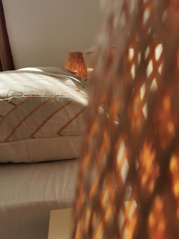 Uma cama ou camas num quarto em Lu&Lu
