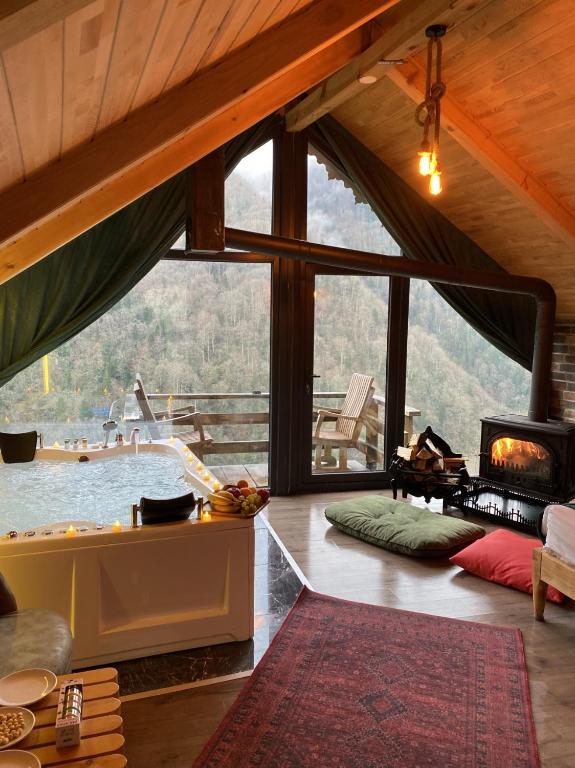 Seyr-i Cennet Dag Evleri - Quarto Queen Com Banheira De Hidromassagem
