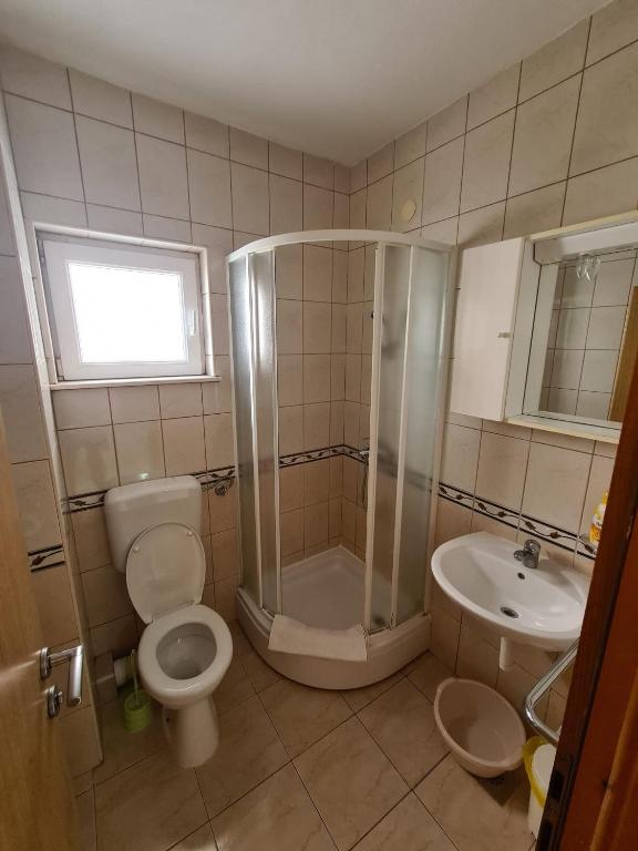 Koupelna v ubytování Villa Ancora