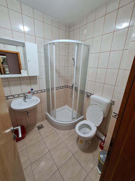 Koupelna v ubytování Villa Ancora