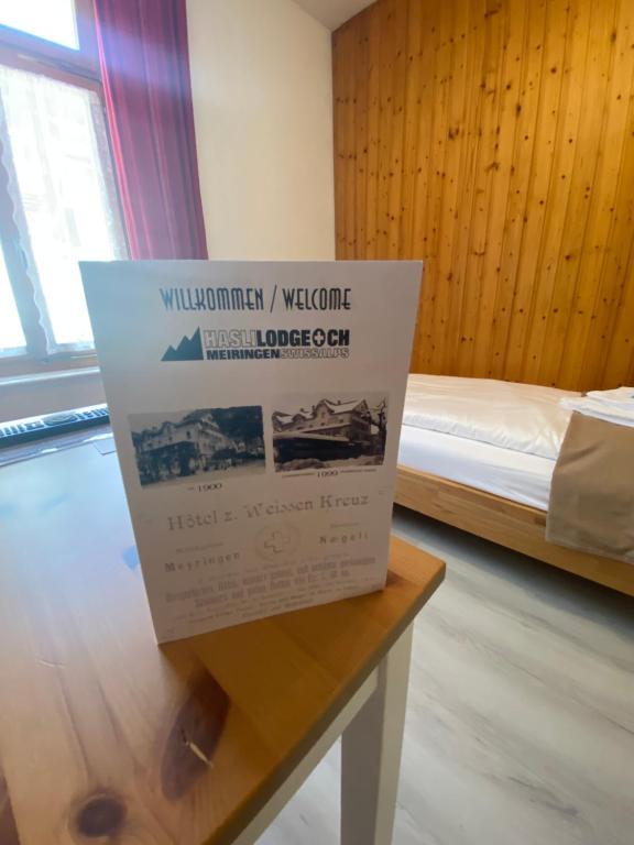 Postel nebo postele na pokoji v ubytování Hasli Lodge