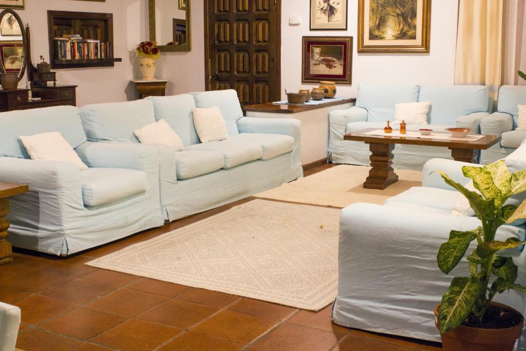 A seating area at Costa Dorada