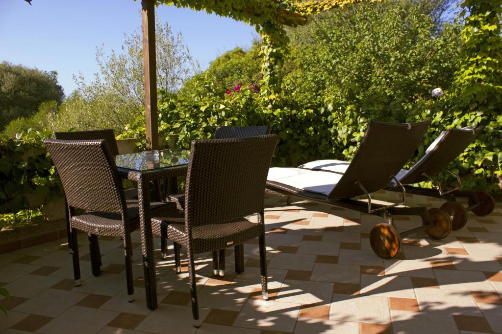 A garden outside Costa Dorada