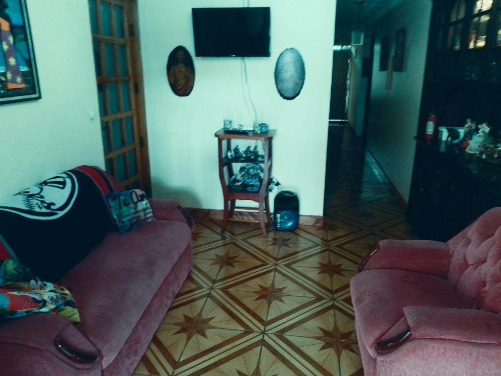 Posezení v ubytování Alexander b&b