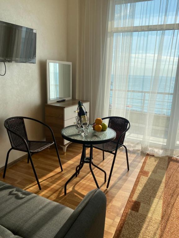 TV a/nebo společenská místnost v ubytování SARPI HOTEL NUMA