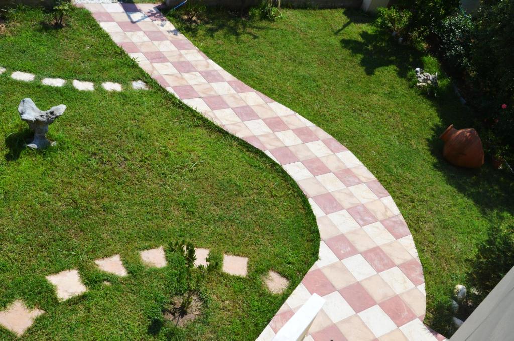Zahrada ubytování Villa Roxani