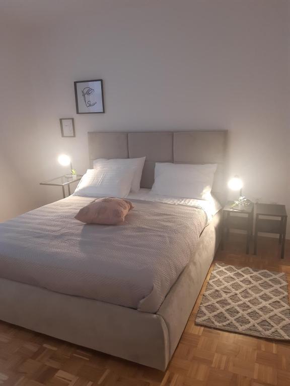 Posteľ alebo postele v izbe v ubytovaní Blaslov Family Apartment