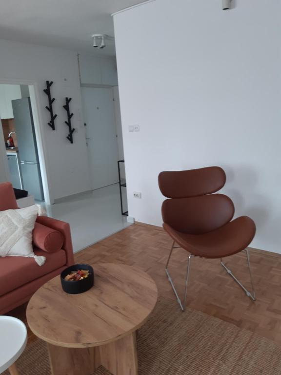 Posedenie v ubytovaní Blaslov Family Apartment