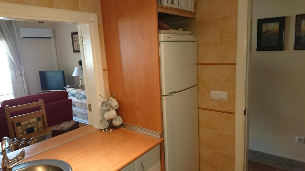 Kuchnia lub aneks kuchenny w obiekcie Apartamento Deluxe Vistas Laterales al Mar