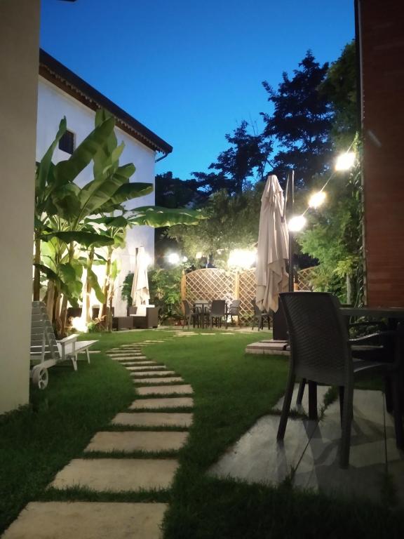 Zahrada ubytování Albergo Vittoria