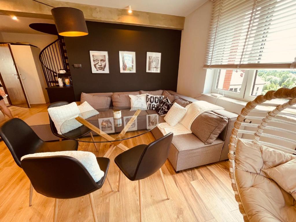 Apartamenty KTW PENTHOUSE z TARASEM - Duplex Suite
