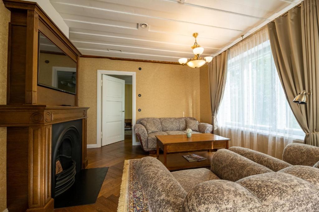 Posezení v ubytování Pargimaja Apartments