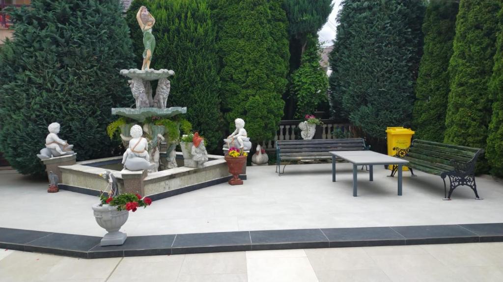 Zahrada ubytování Casa Irimescu
