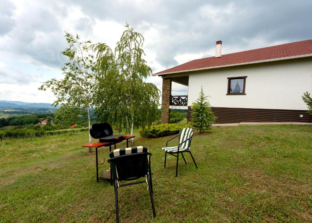 Příroda nedaleko vily