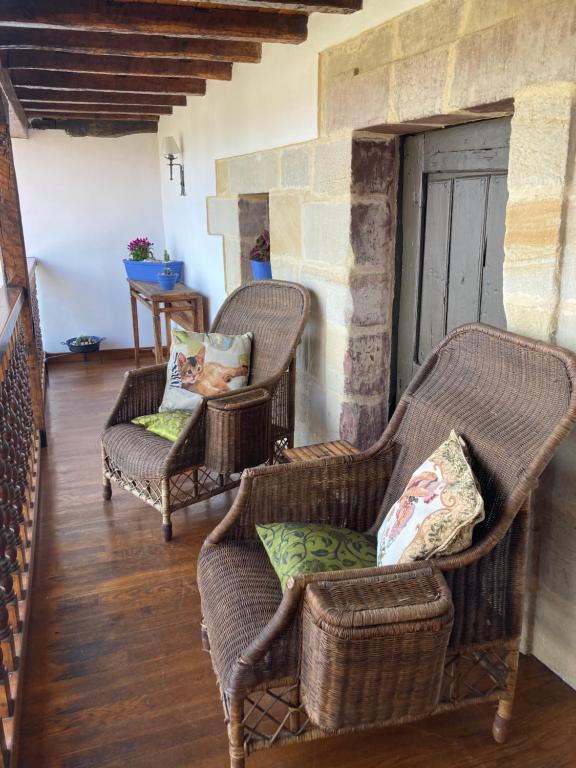 Zona de estar de Posada La Casona de Los Güelitos