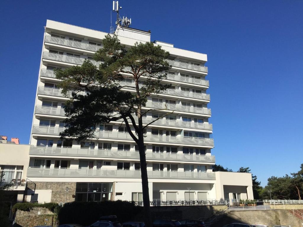 Budova, v ktorej sa apartmán nachádza