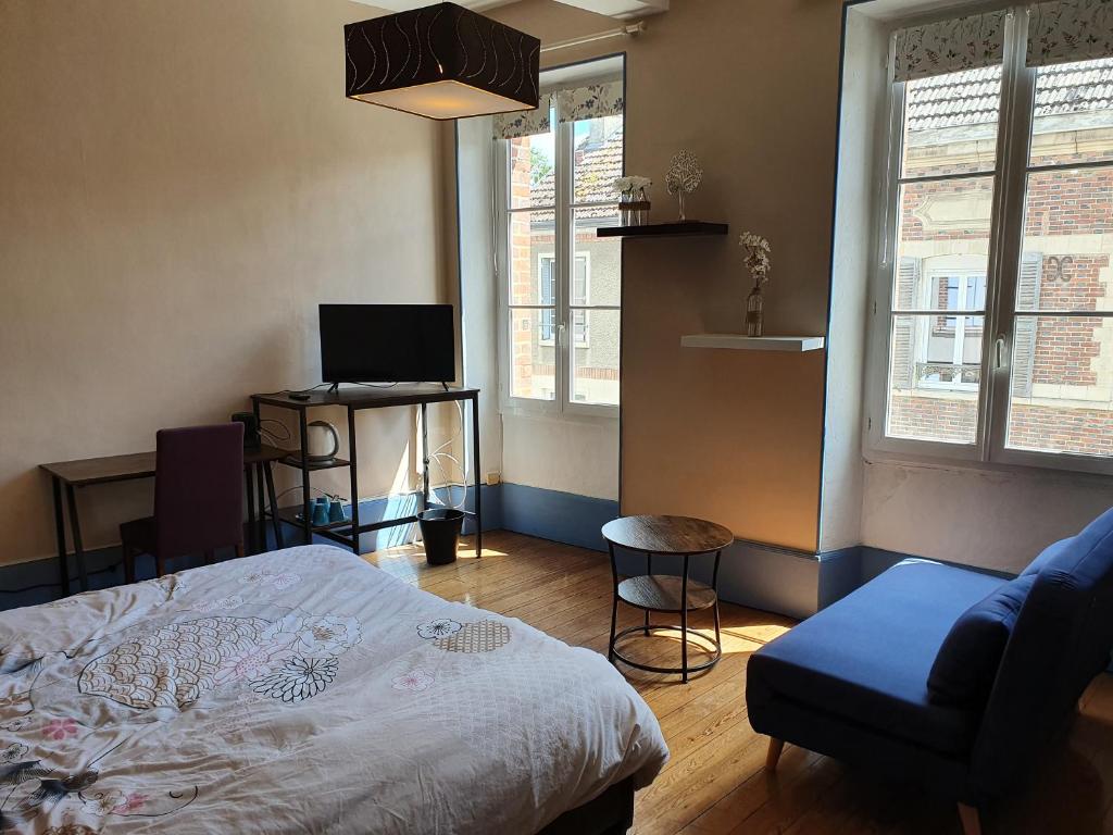 La Cour des Marotiers - Habitación Doble Con Baño Privado