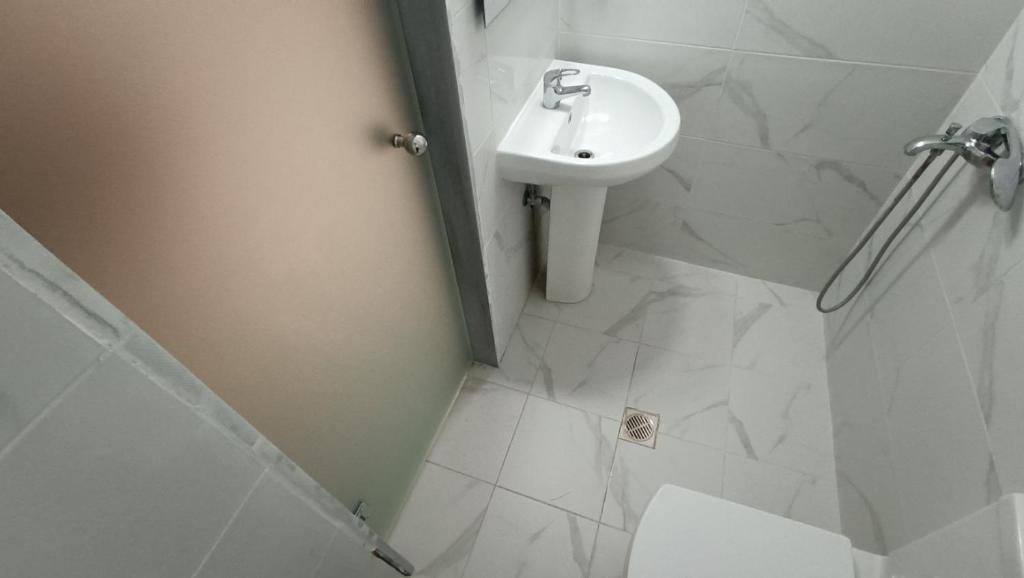 Kúpeľňa v ubytovaní Vila Katia Polyhrono