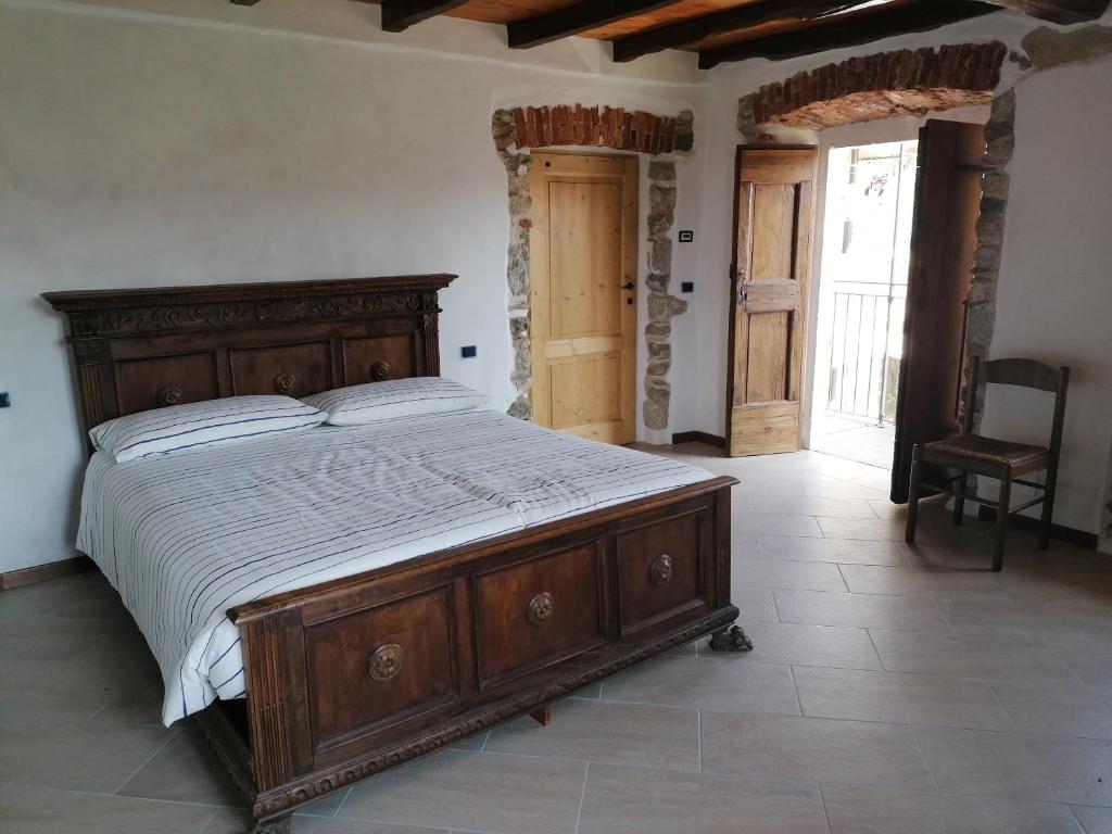 Cama o camas de una habitación en BeB LORTALLINO