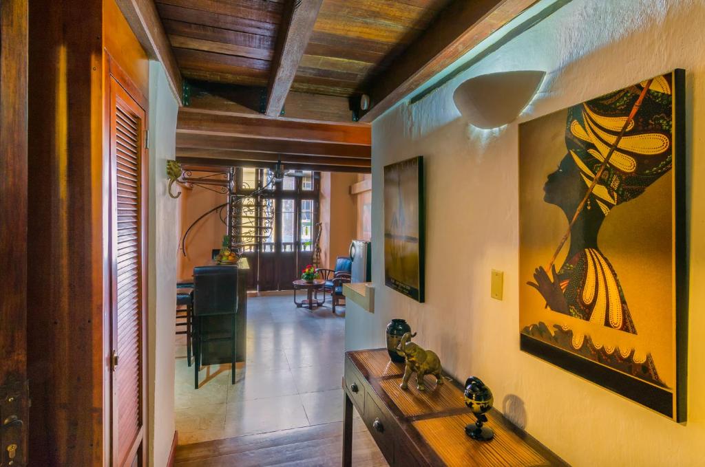 Posezení v ubytování Casa Cordoba Román