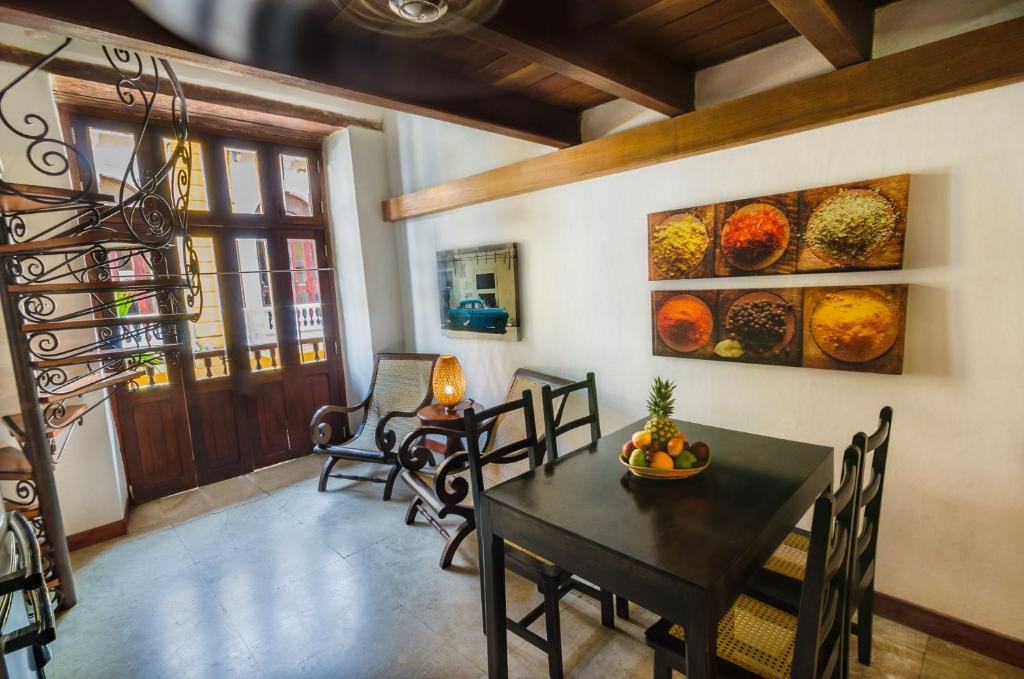 Posezení v ubytování Casa Cordoba Román
