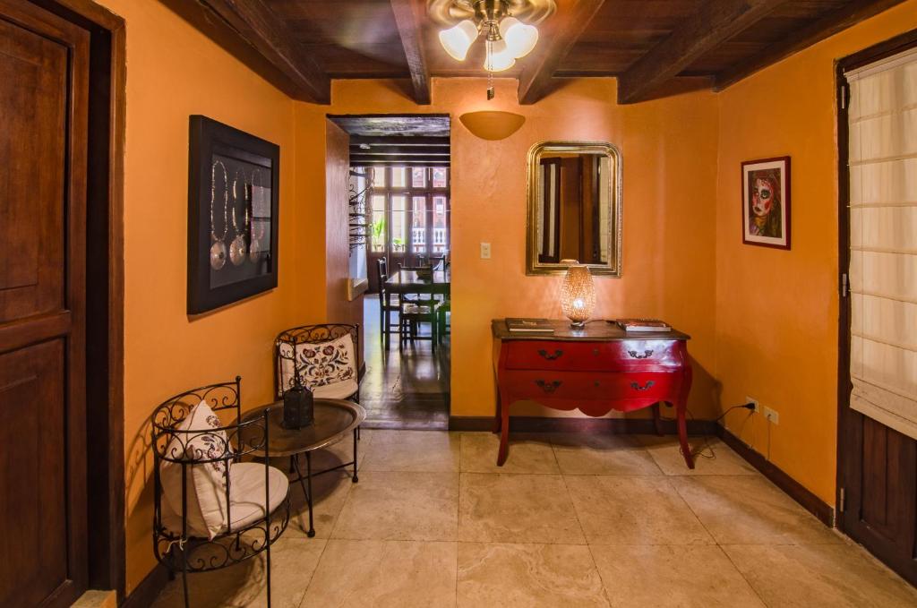 Posezení v ubytování Casa Cordoba Román