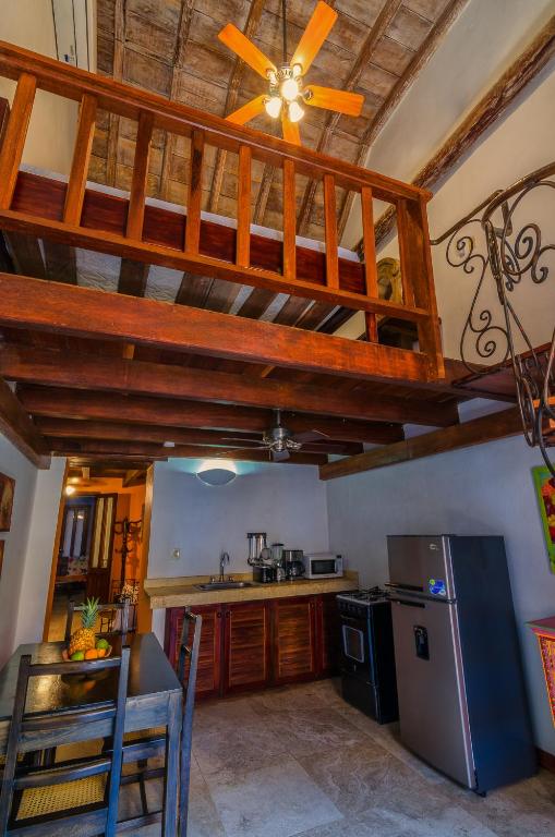 Kuchyň nebo kuchyňský kout v ubytování Casa Cordoba Román